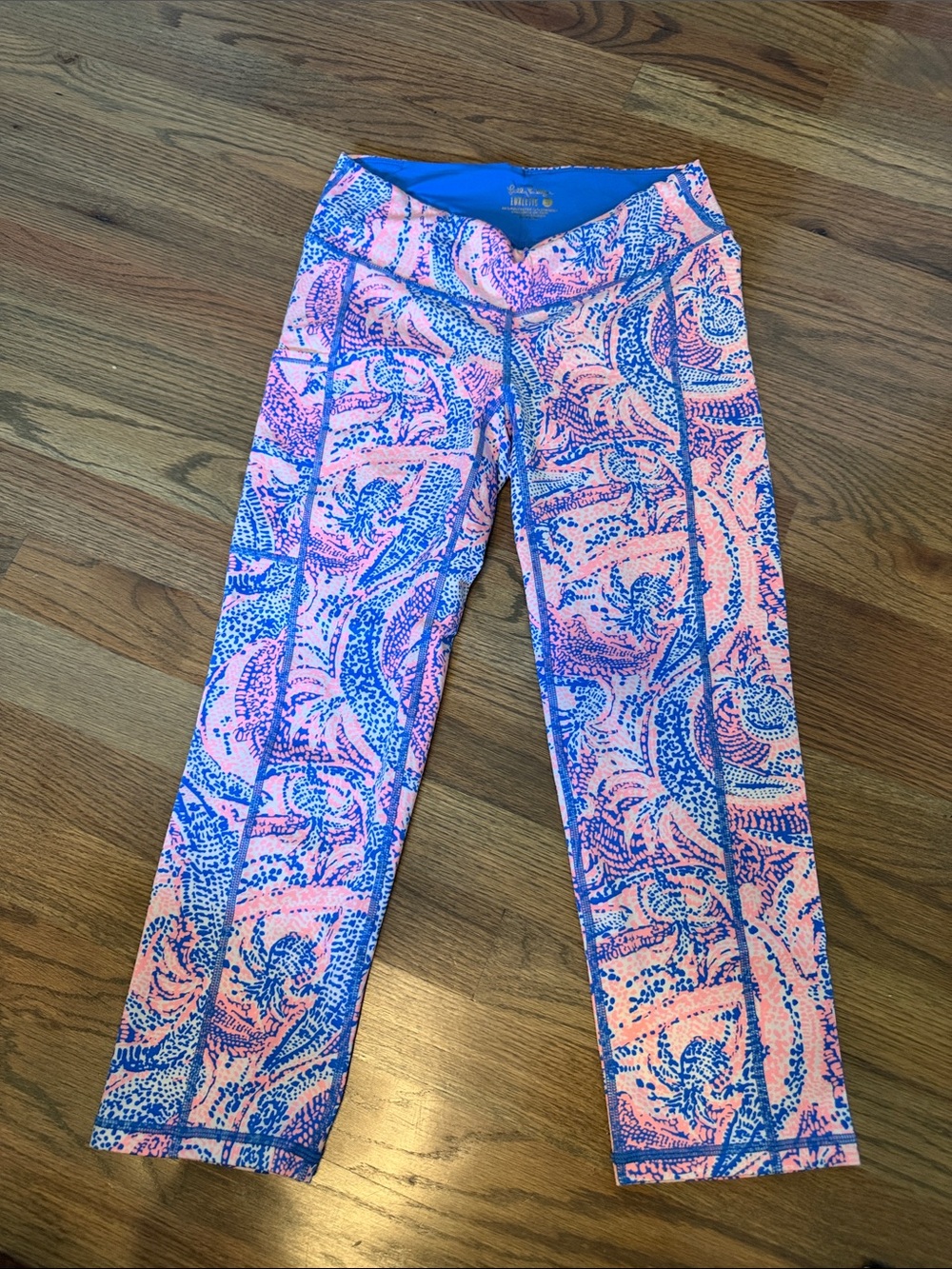 Lilly Pulitzer LUXLETIC Women’s Leggings SMALL Capri Length